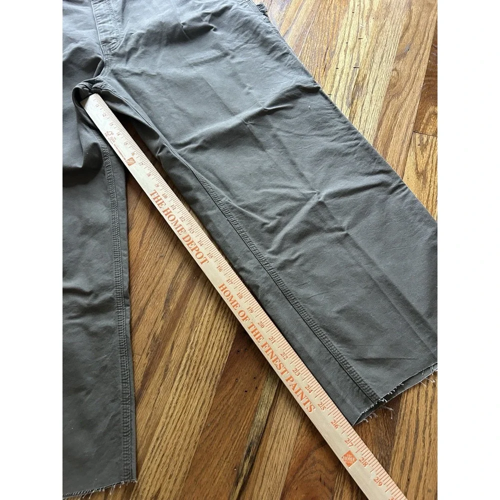 Carhartt Mens Original Dungaree Carpenter Pants Brown Size 40x26 B151-LBR *READ*
